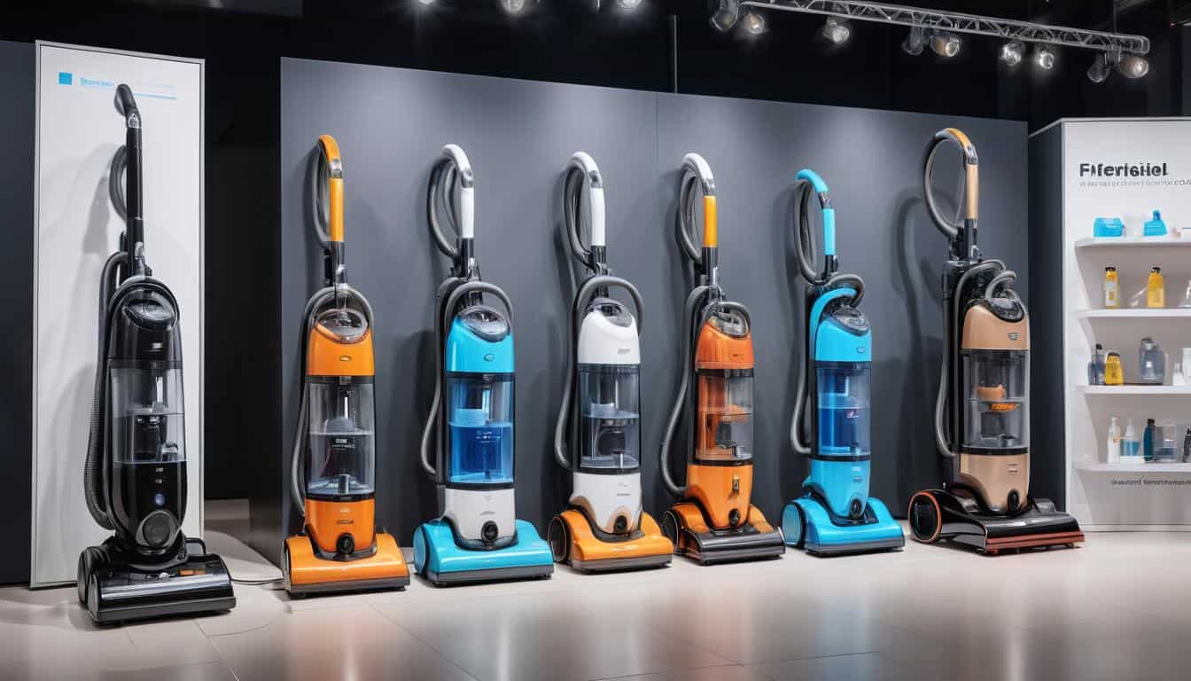 Diverse water filtration vacuums