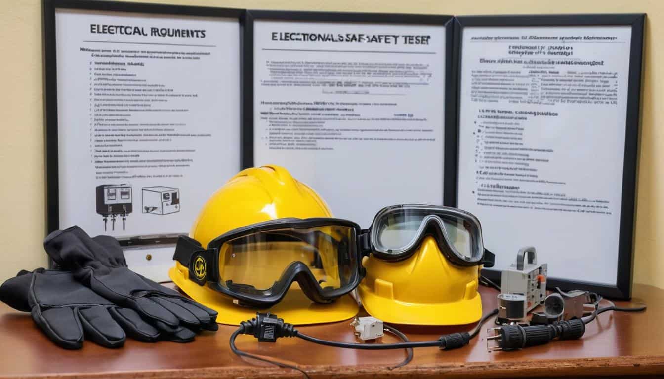 Electrical safety display