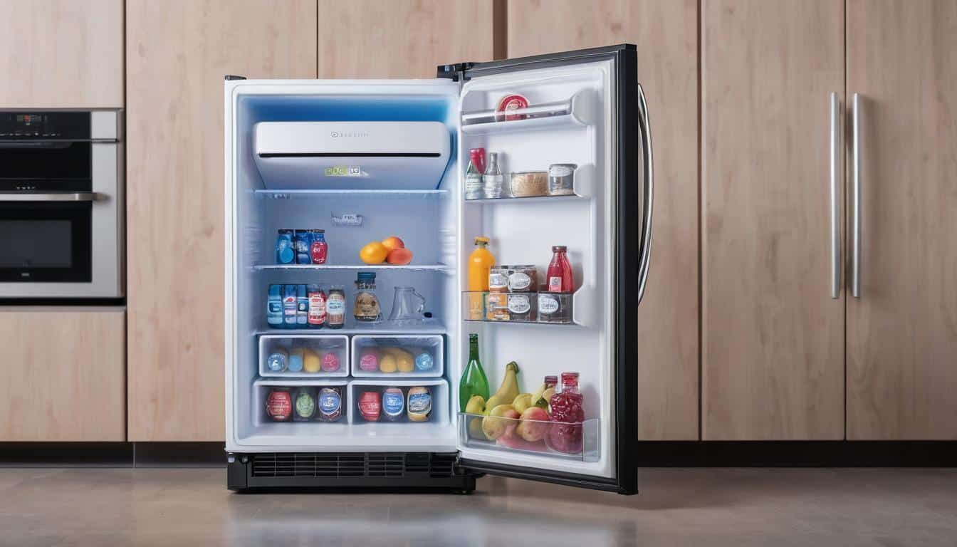 Energy-efficient mini fridge