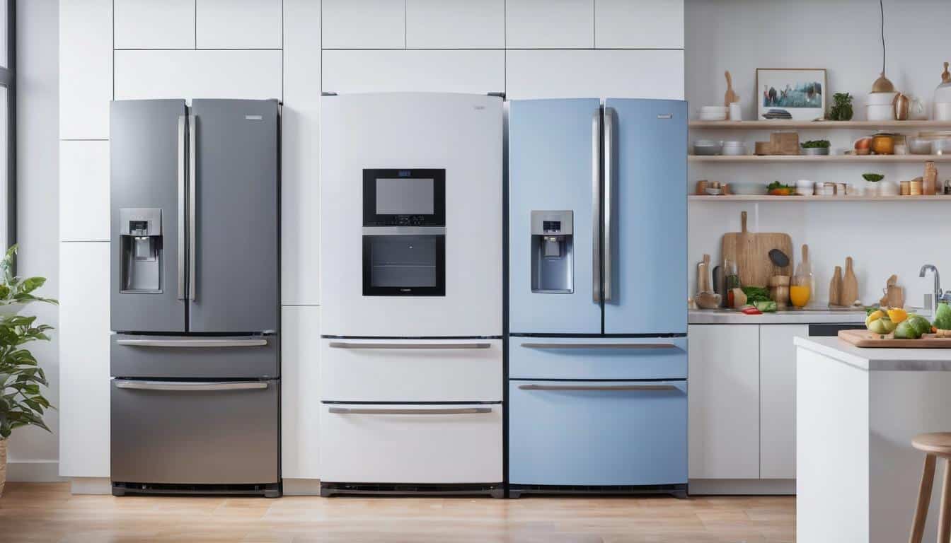 Energy-efficient refrigerators