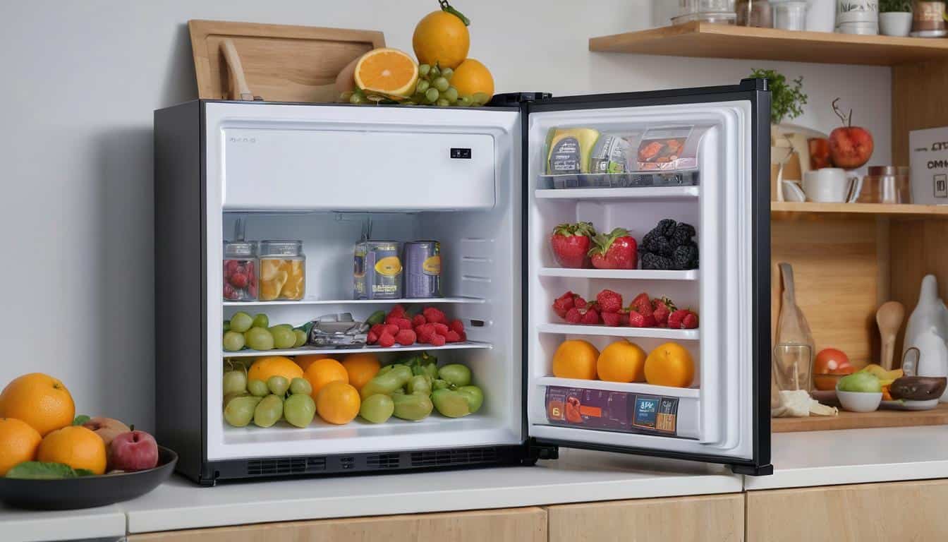 Modern mini-fridge power rating