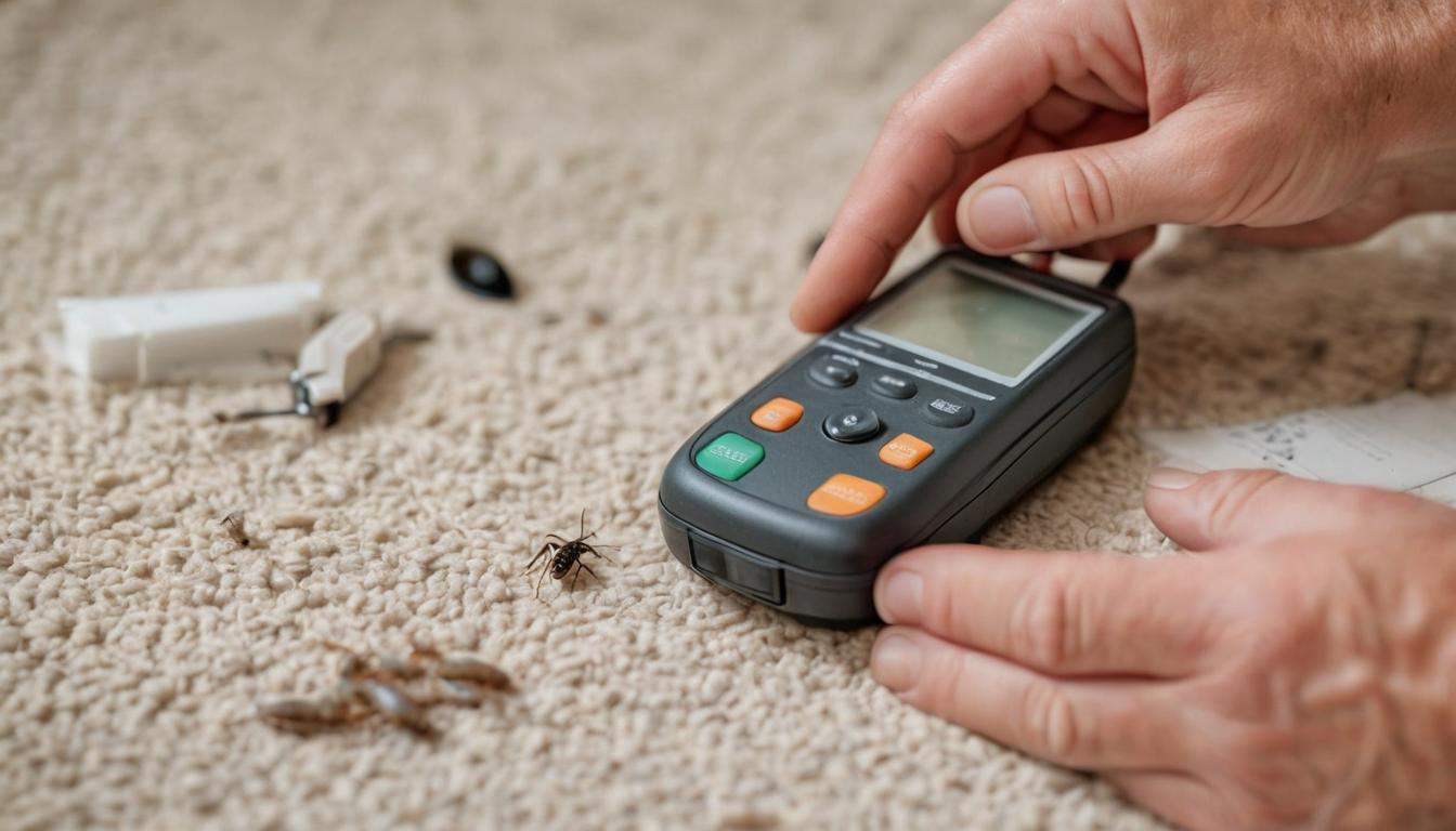 Pest inspection at home