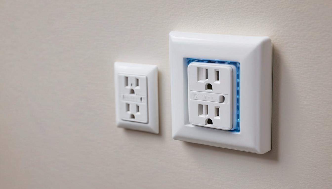 Smart electrical outlet tripping