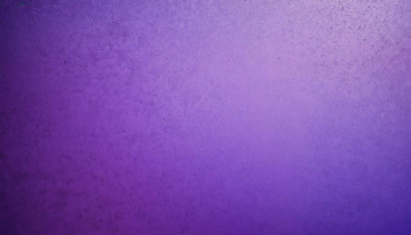 Artistic purple gradient display