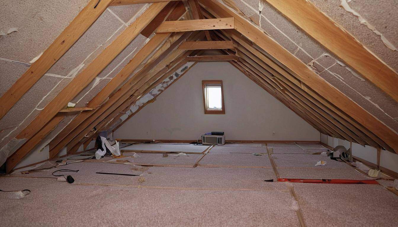 Attic inspection for efficiency