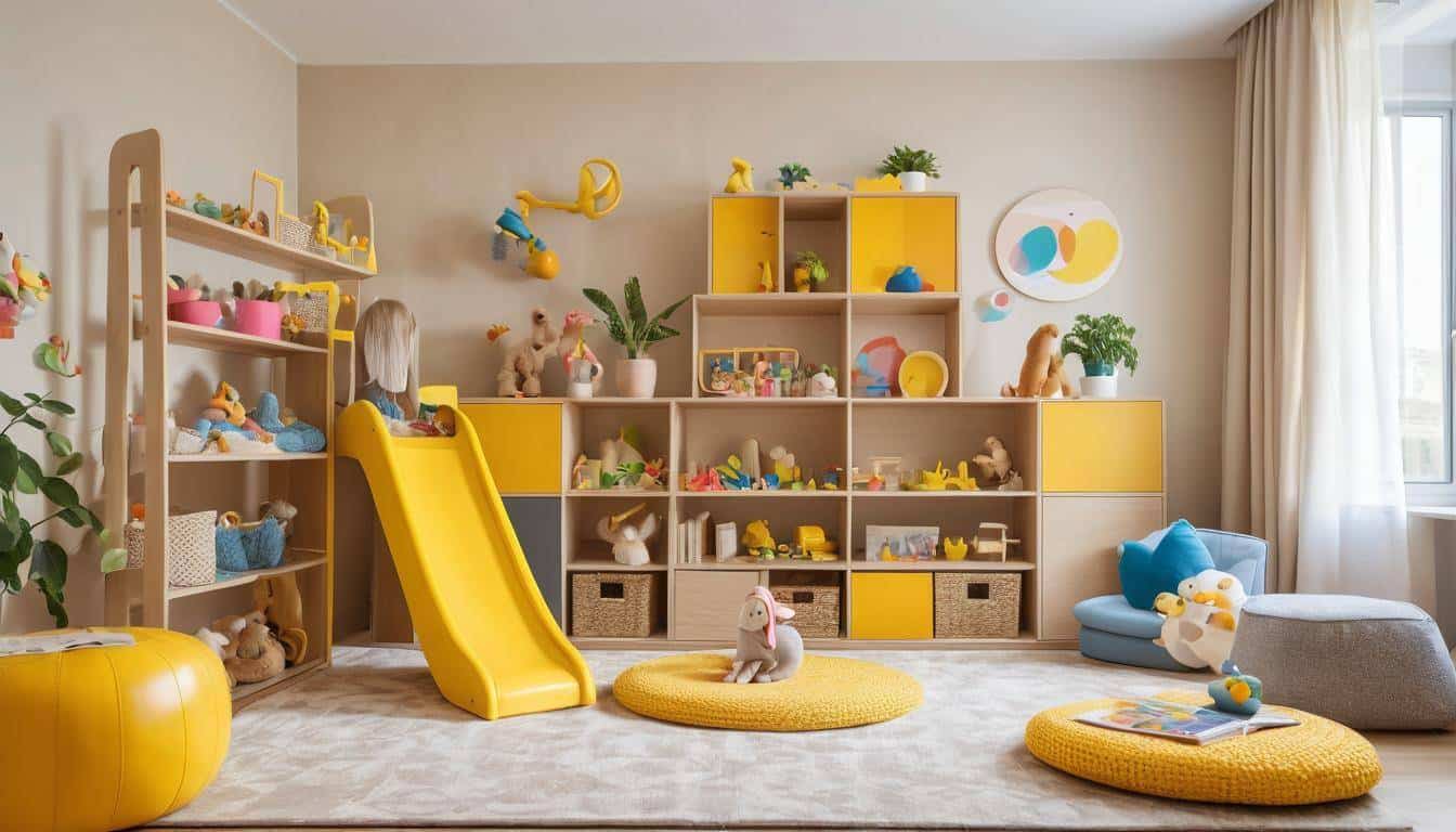 Cheerful multifunctional kids' furniture