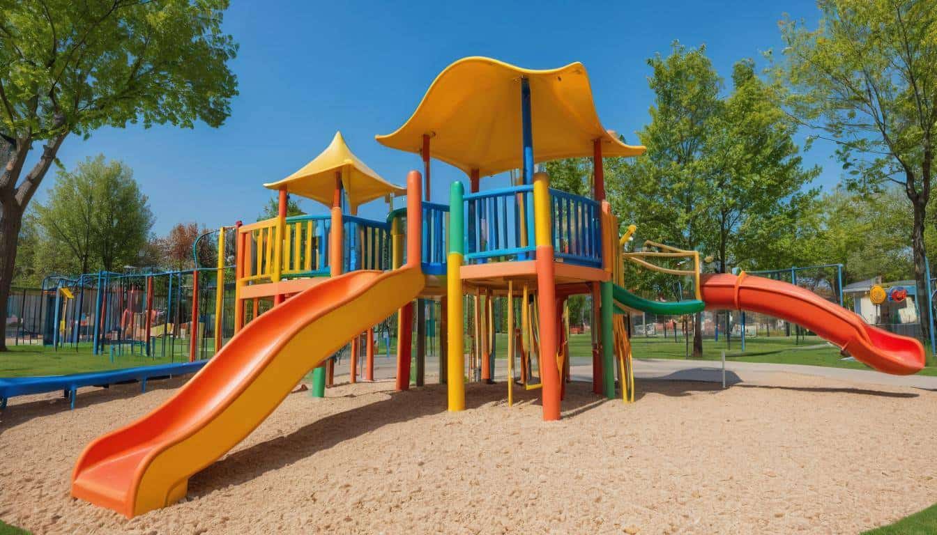 Colorful Kids Playground