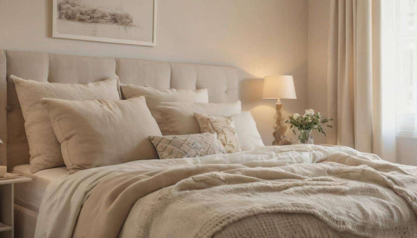 Cozy guest room ambiance