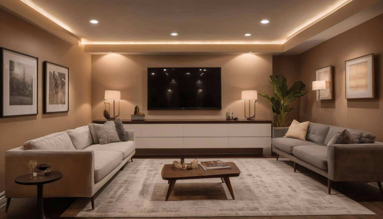 Cozy recessed lighting