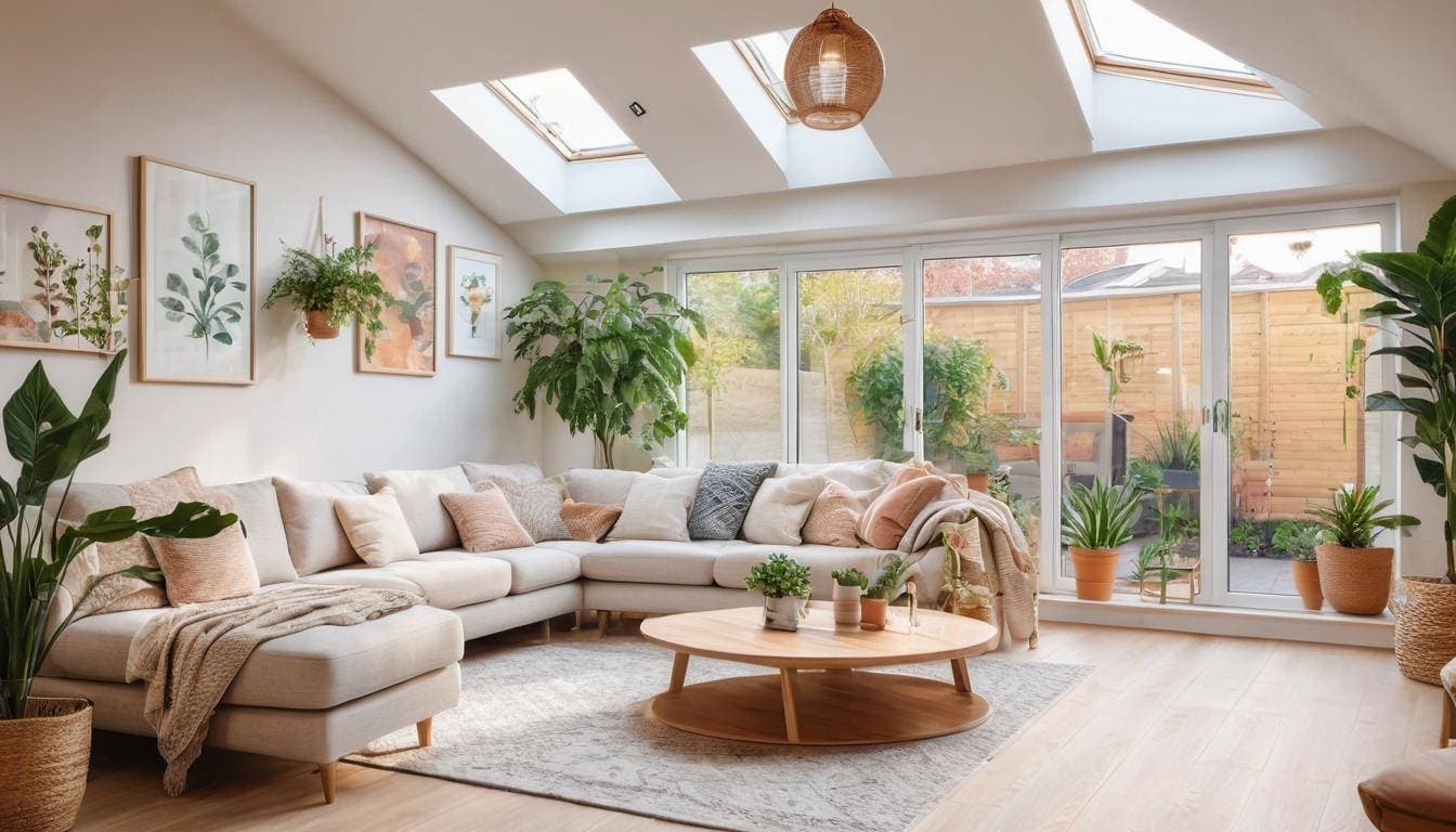 Cozy spacious home extension