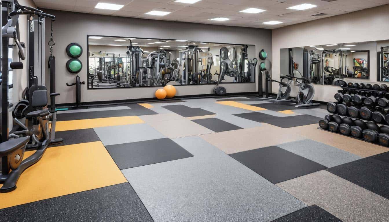 Durable gym flooring options