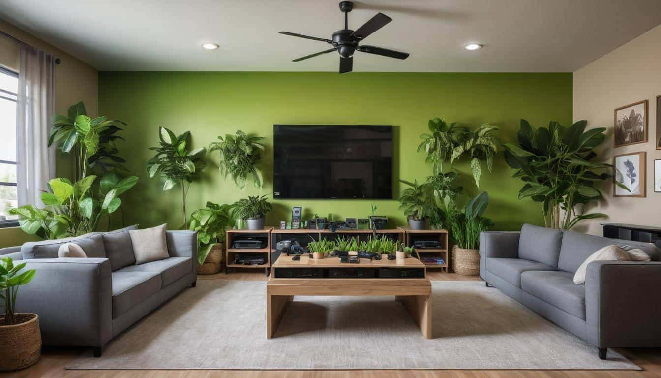 Eco-friendly game room design