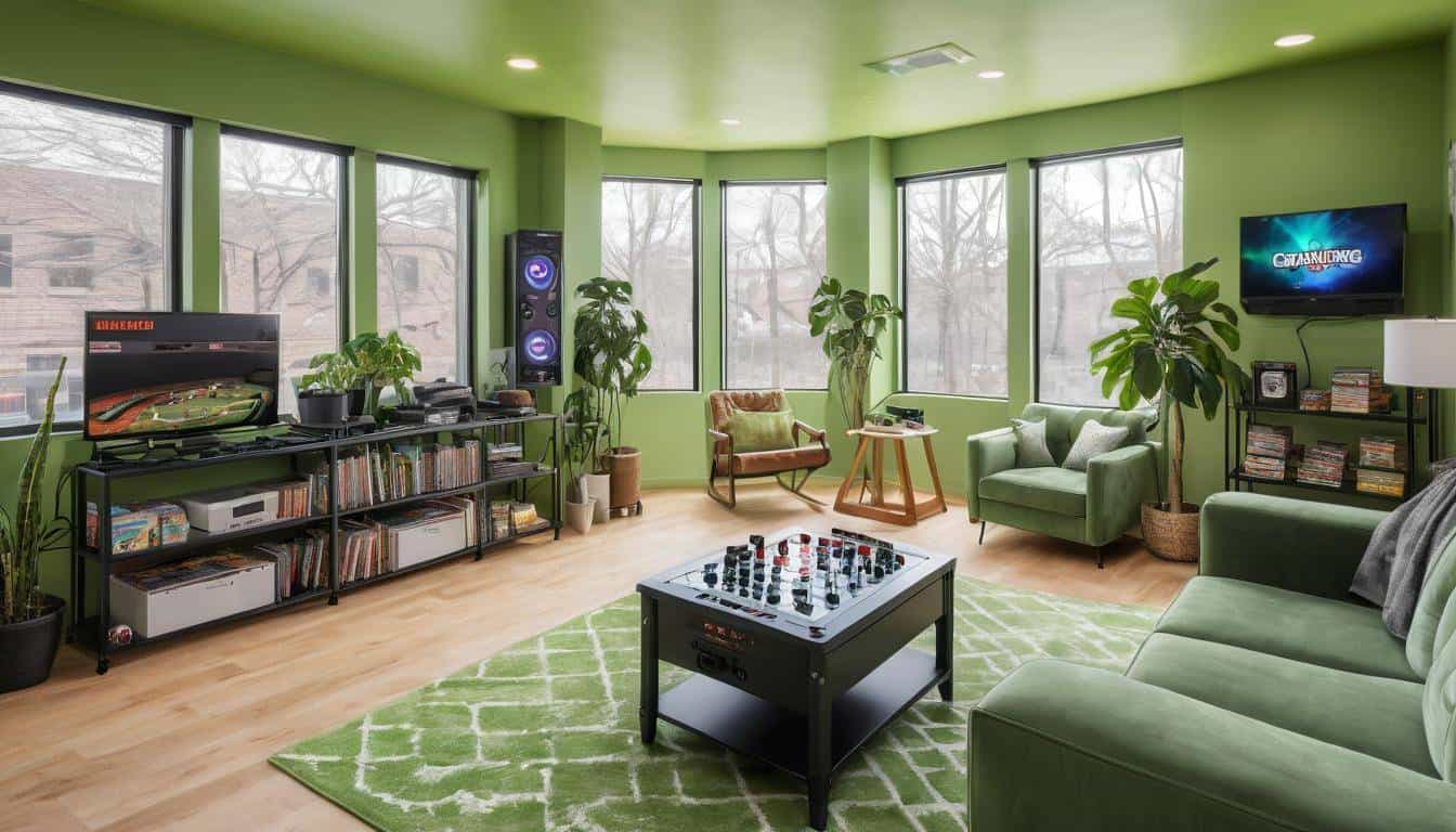 Eco-friendly game room