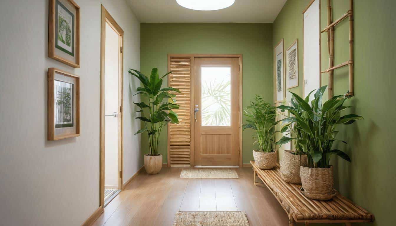 Eco-friendly hallway design