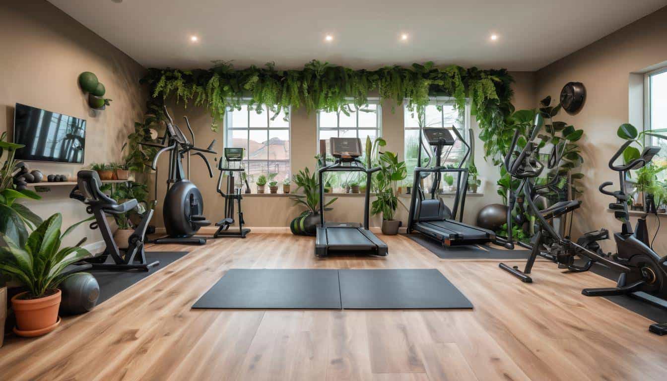 Eco-friendly home gym