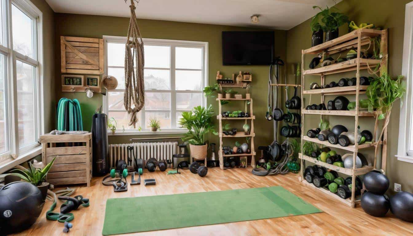 Eco-friendly home gym