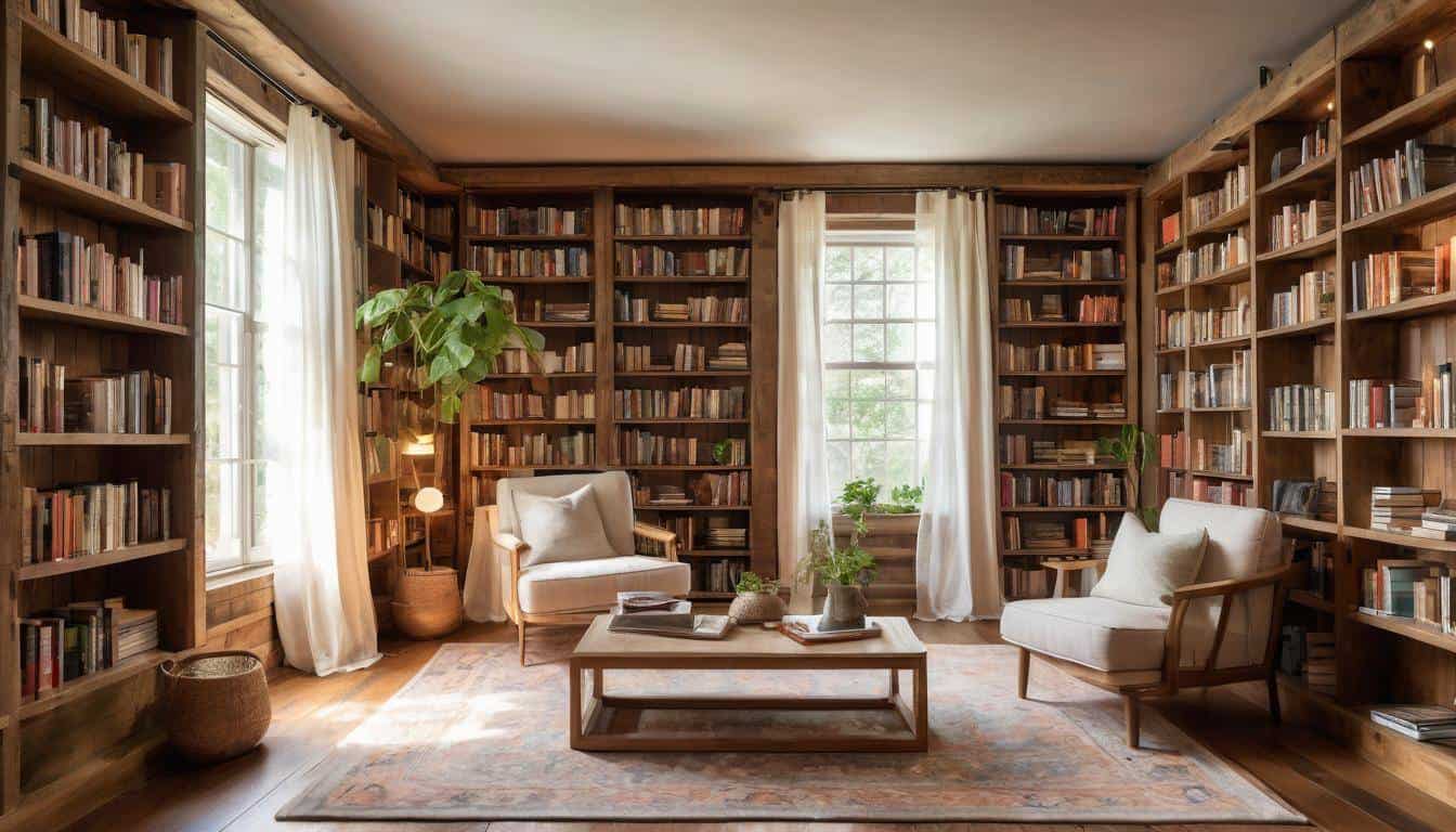 Eco-friendly home library