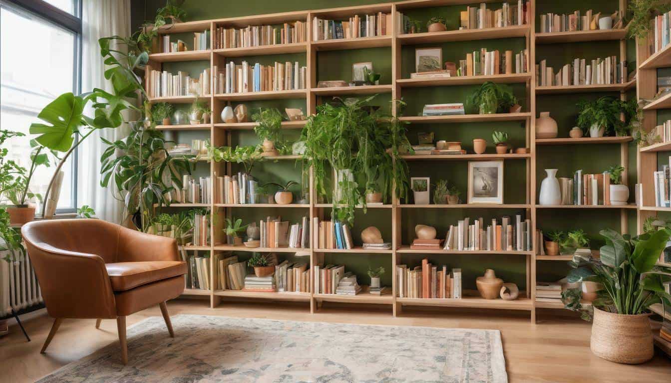 Eco-friendly home library