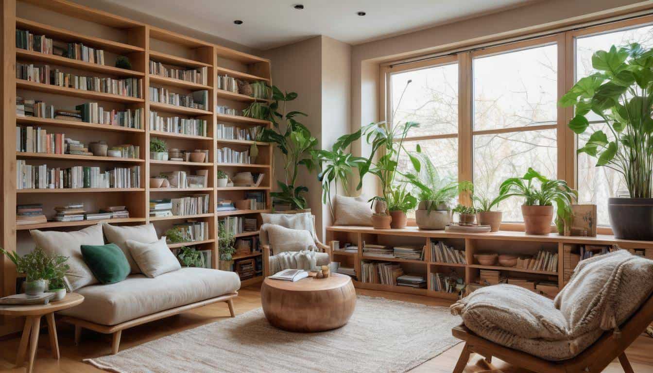 Eco-friendly home library