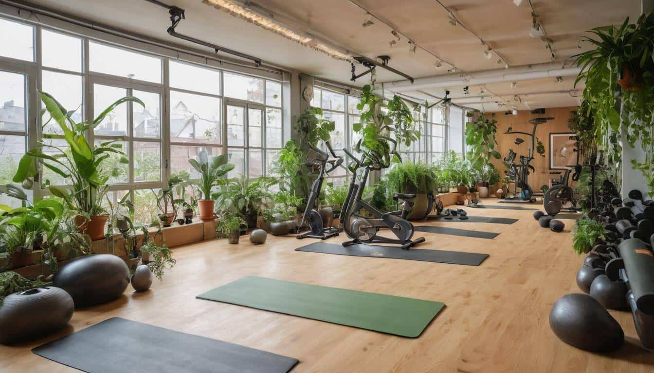 Eco-green home gym