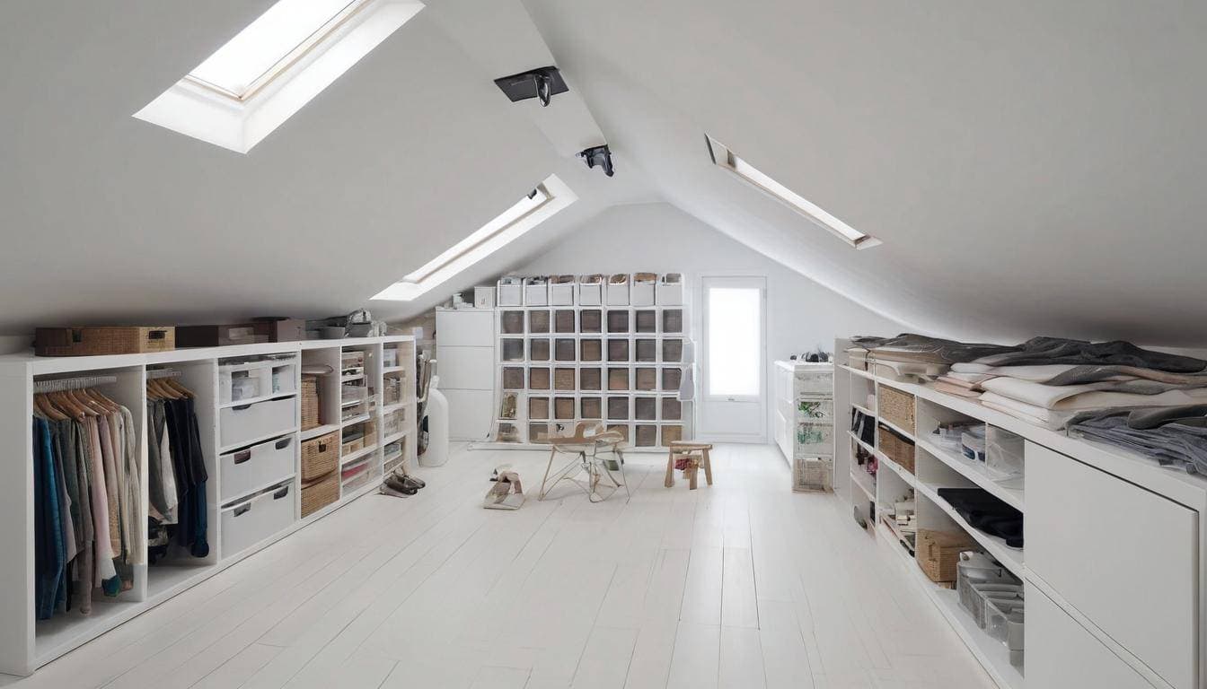 Efficient attic storage