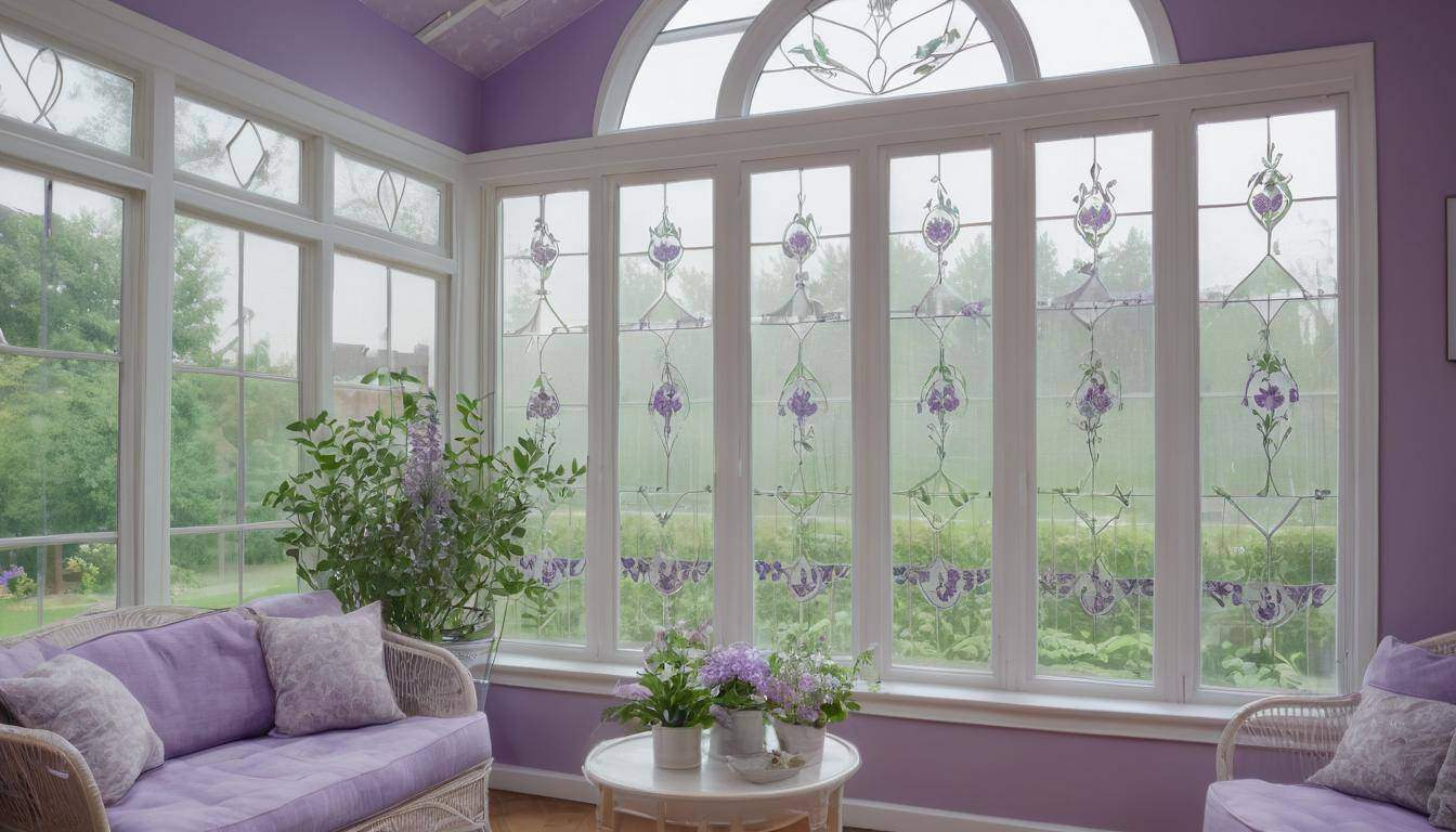 Elegant sunroom window films