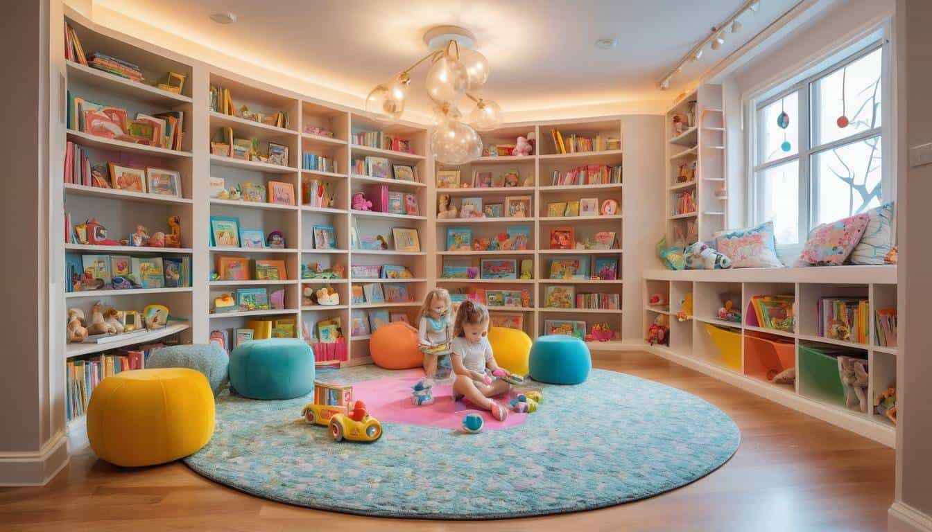 Enchanting children's play area