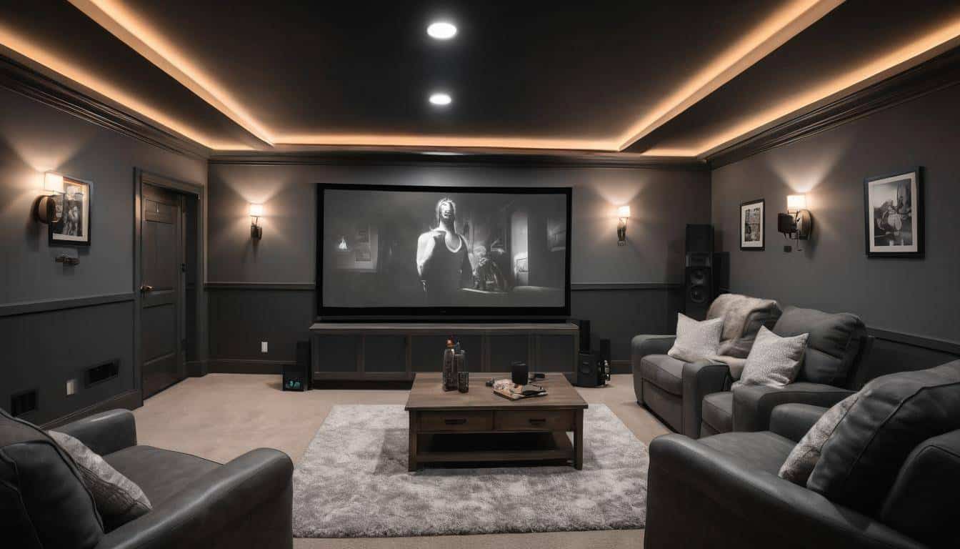 Enchanting home theater lighting