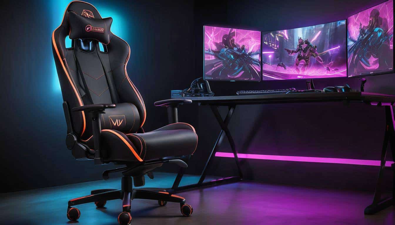 Ergonomic gaming chair