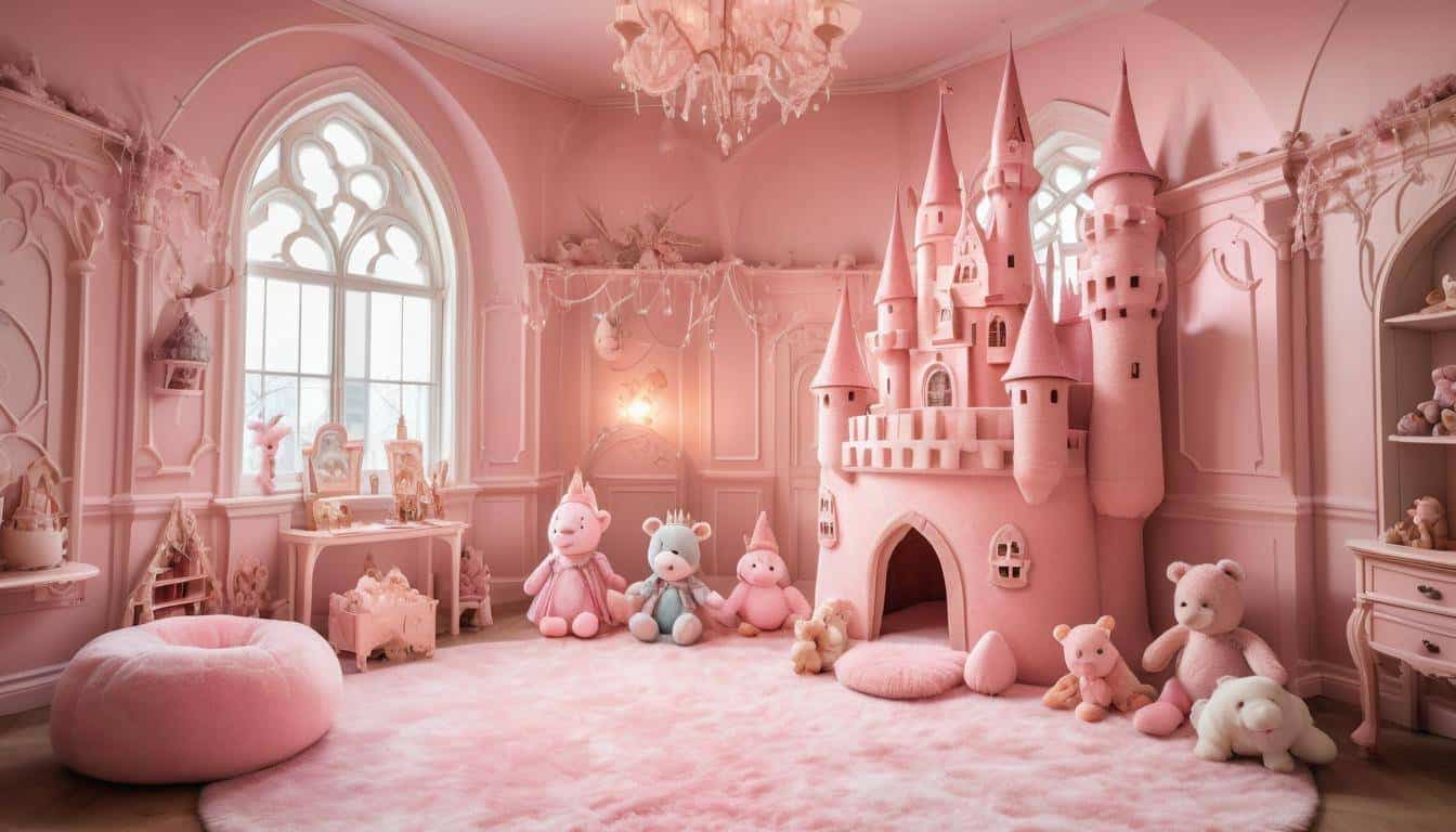 Fantasy castle playroom