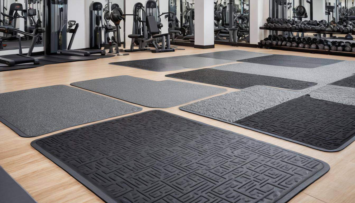 Functional gym floor mats