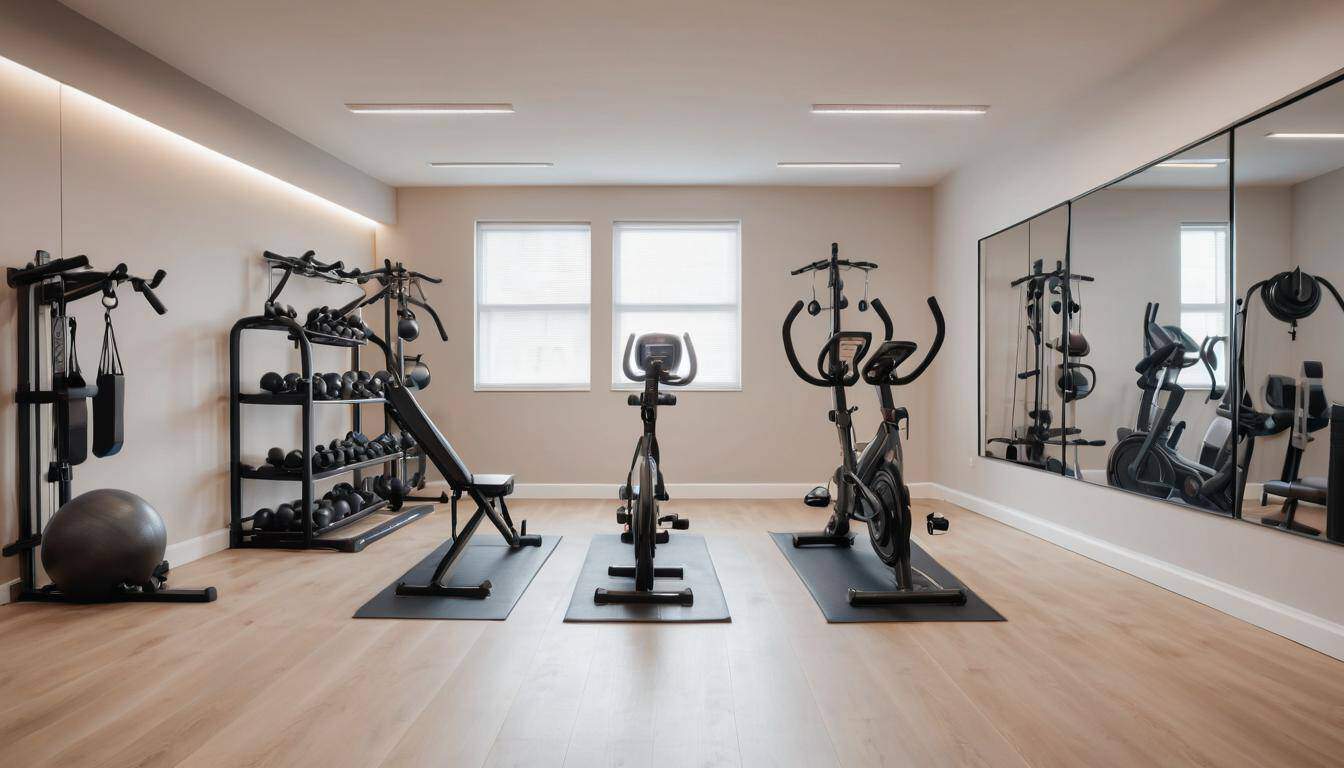 Functional home gym setup