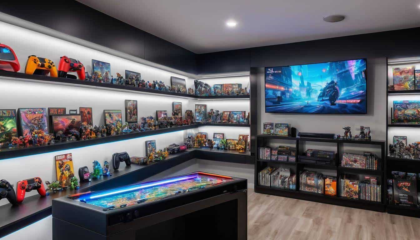 Gaming collection display