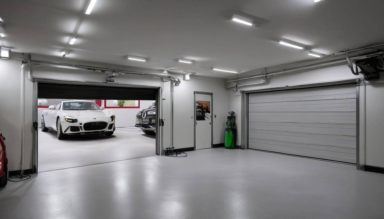 Garage accent lighting