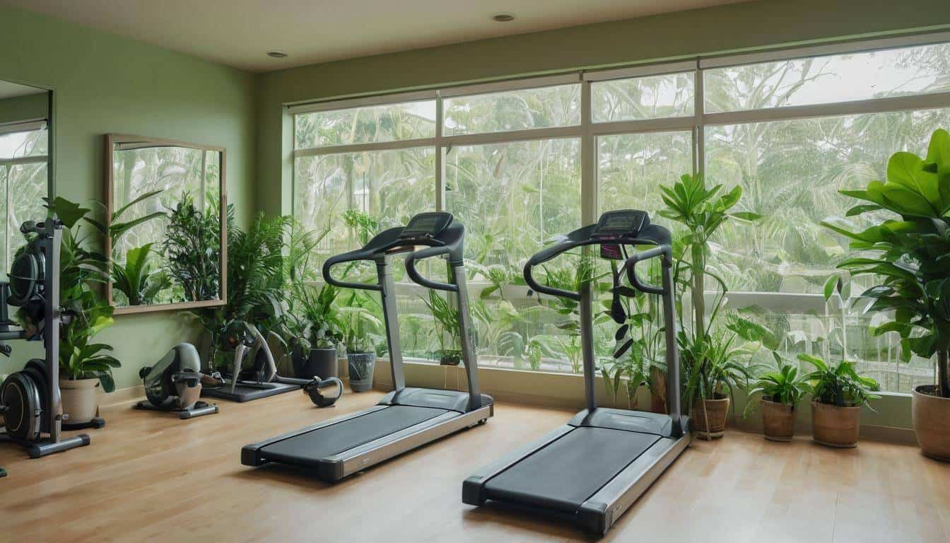 Green haven workout area