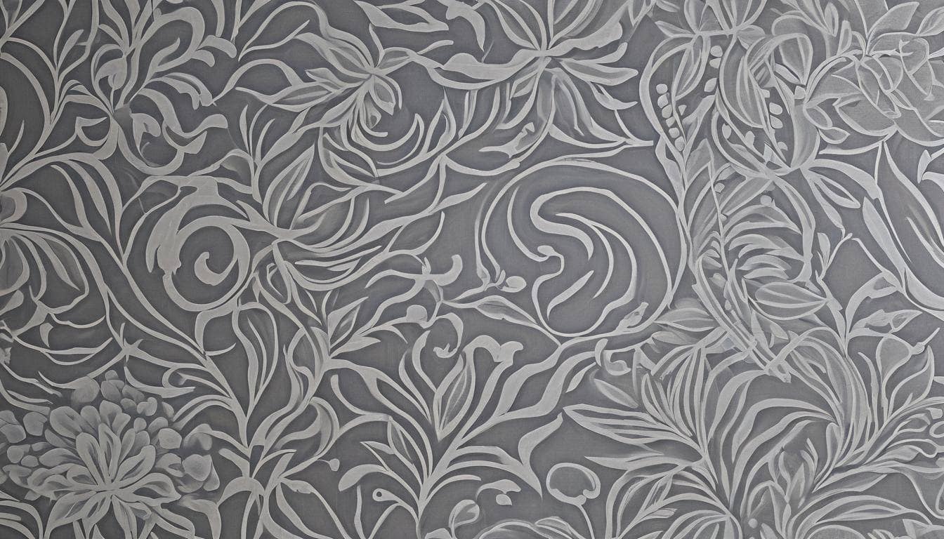 Grey wallpaper pattern selection