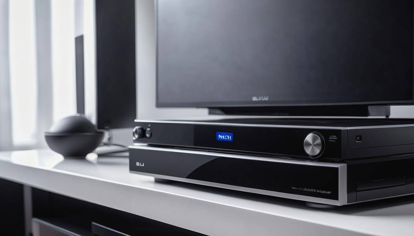 High-Tech 4K Blu-ray player