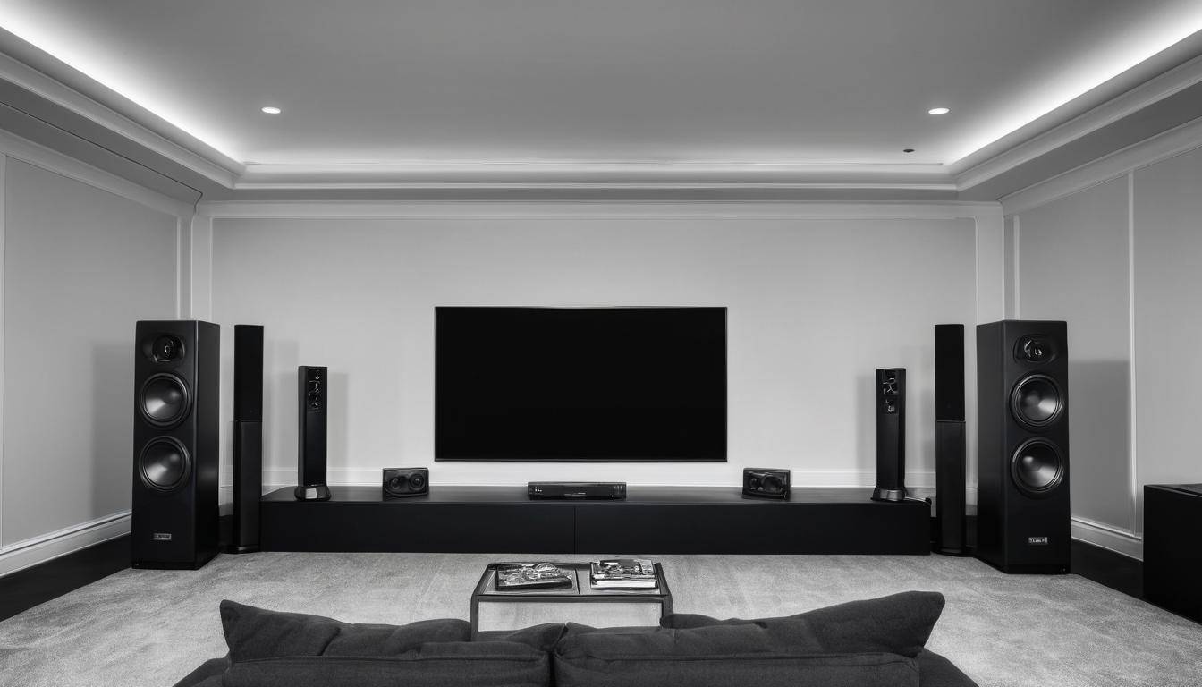 High-end home theater speakers