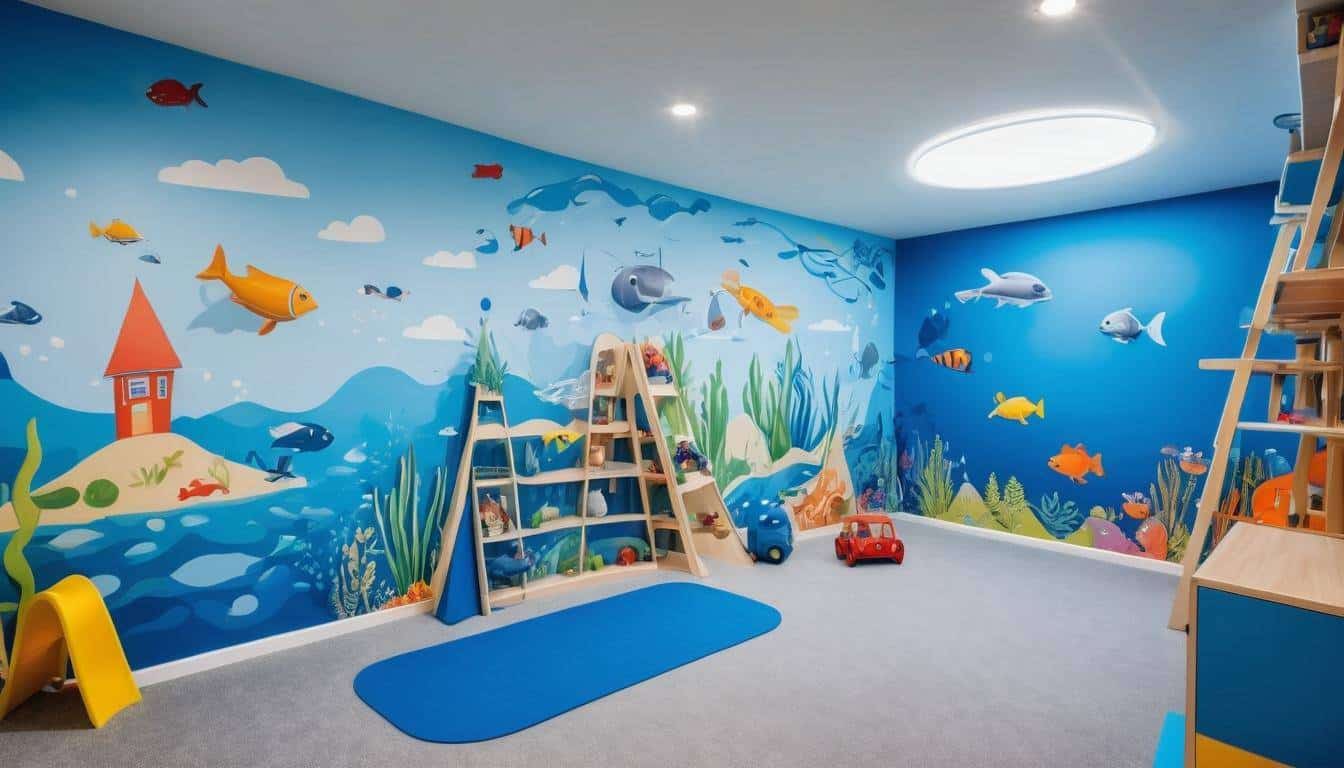 Imaginative children's play area