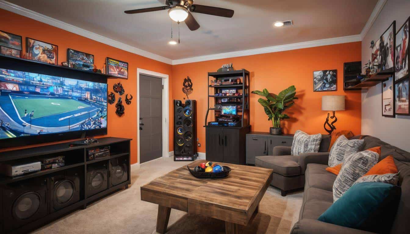 Immersive gaming room design