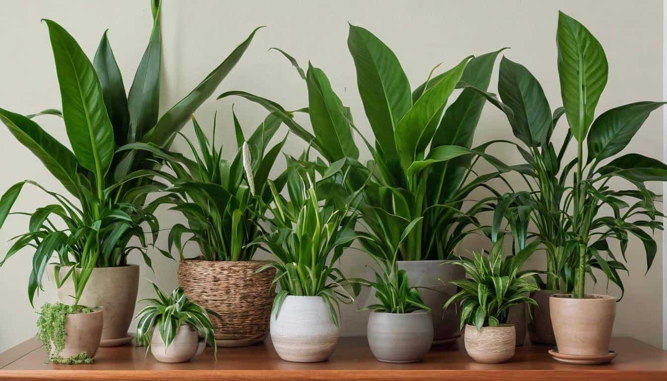 Indoor plant variety display