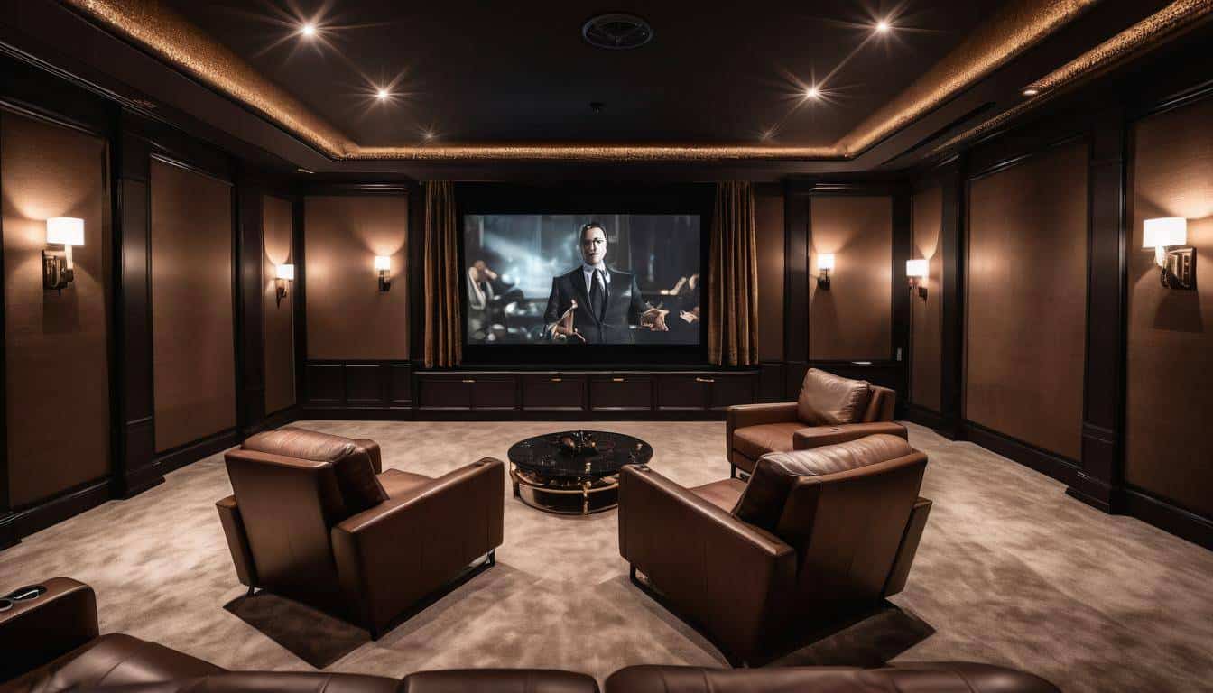 Luxurious VIP Home Theater