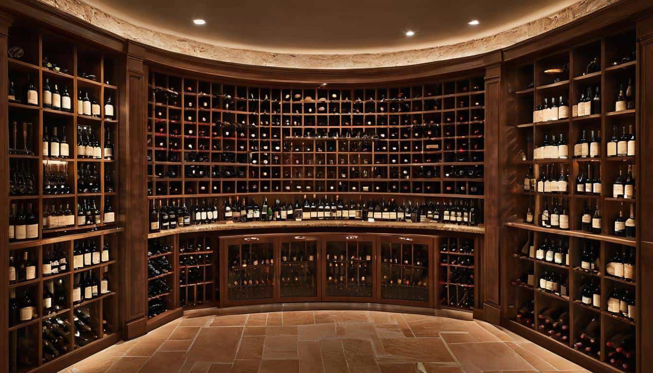 Luxurious Wine Cellar Display