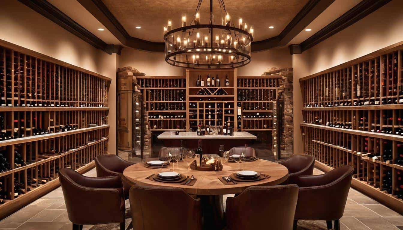 Luxurious Wine Tasting Room