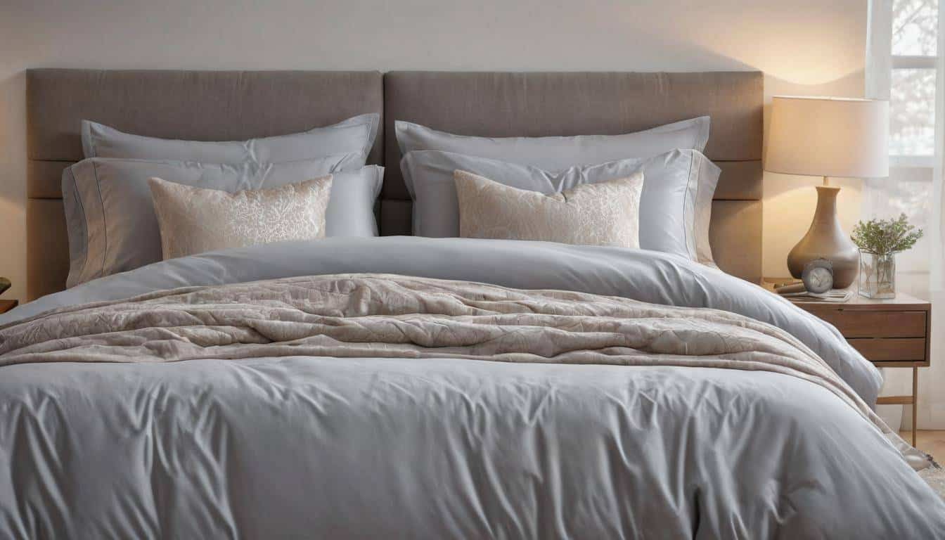 Luxurious bedding comfort