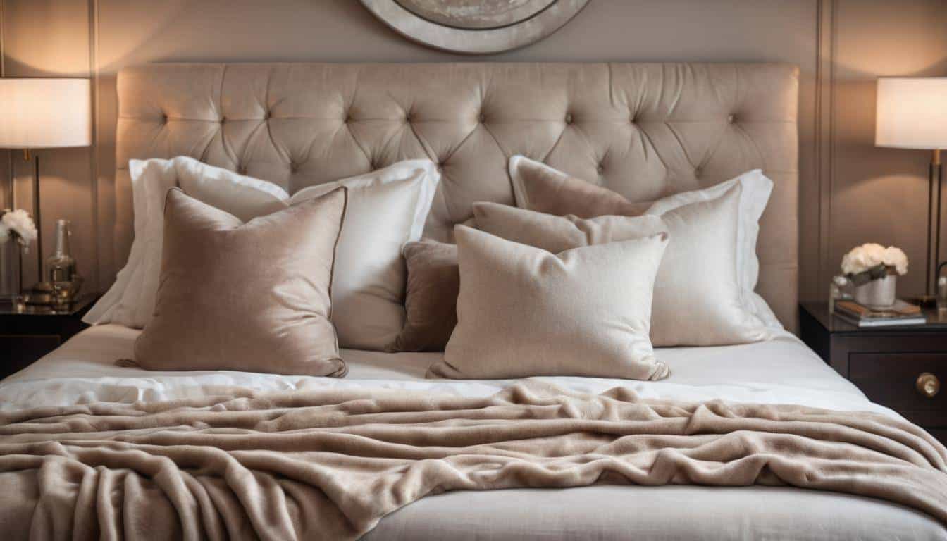 Luxurious cashmere throw