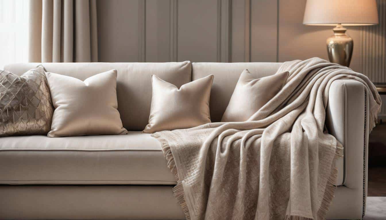 Luxurious cashmere throws