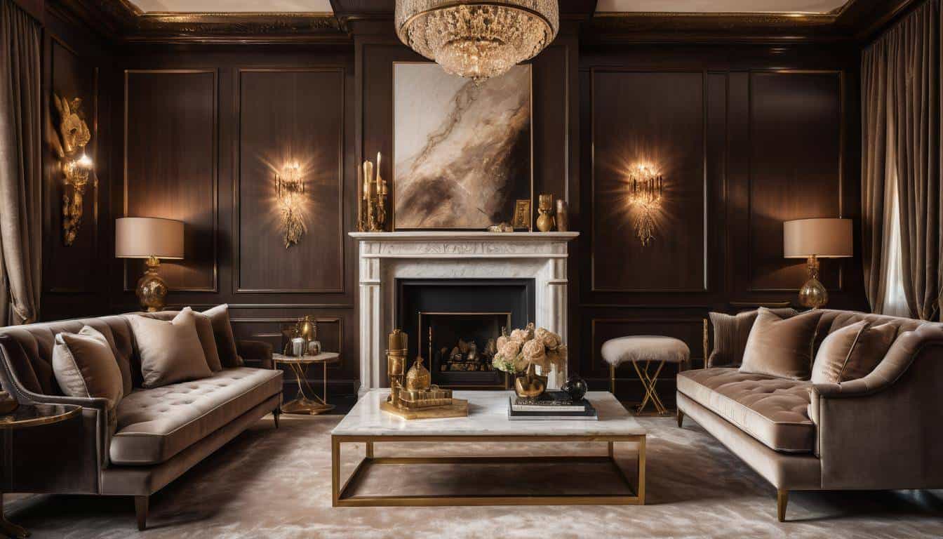 Luxurious home ambiance