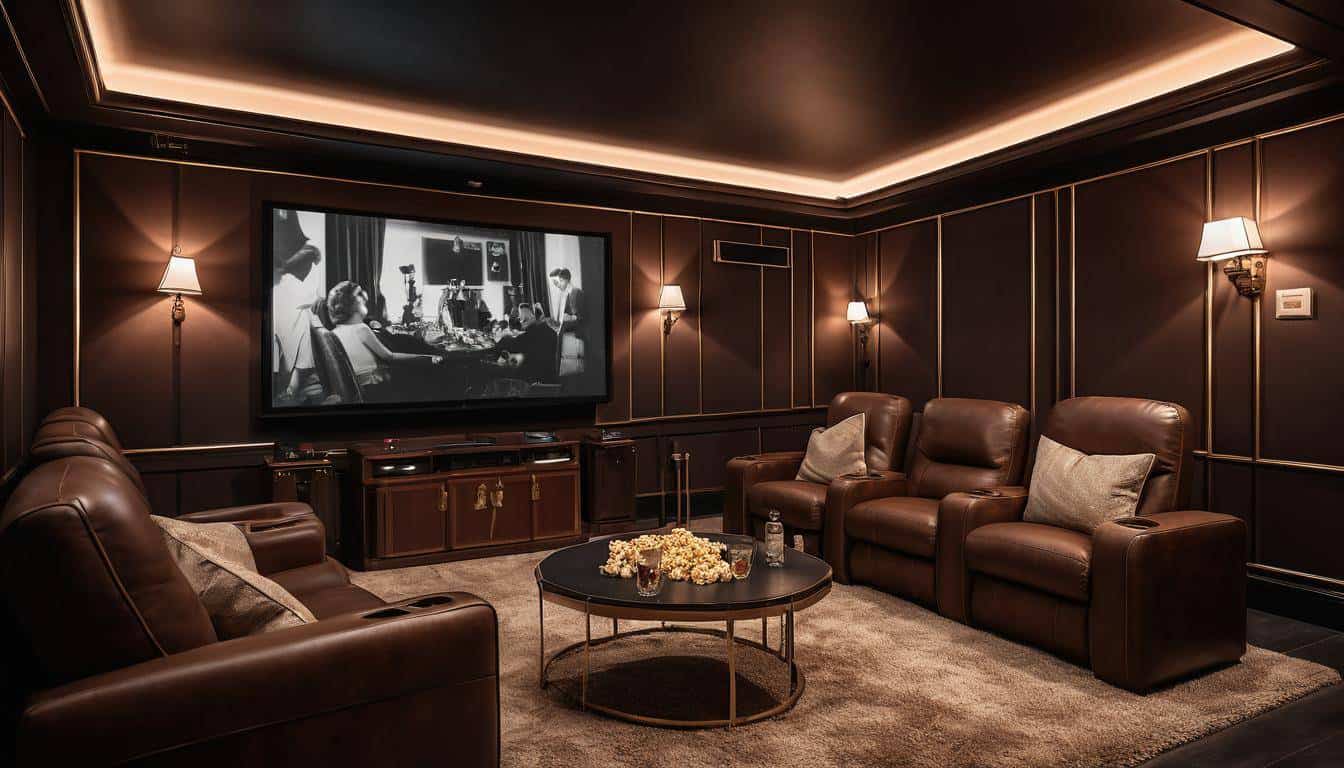 Luxurious private cinema