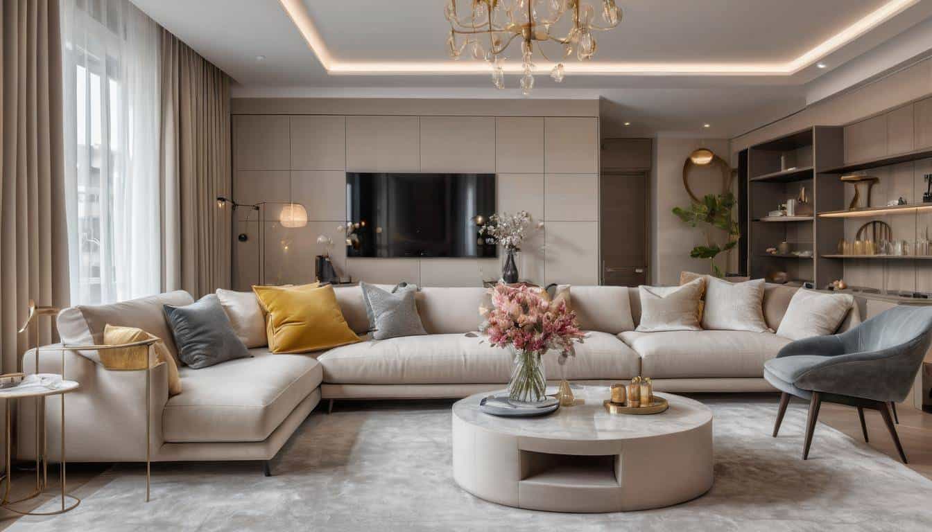 Luxury-functional interior design